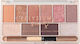 MUA 10 Shade Παλέτα με Σκιές Ματιών Matte σε Στερεή Μορφή