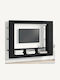 Stand TV Negru Stejar L152xA22xÎ113cm