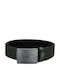 Men's Belt Fabric Black