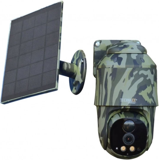 Technaxx TX-290 IP Камера за наблюдение Wi-Fi/4G Full HD+ 4MP Водоустойчива с Двупосочна Комуникация и Обектив 3.6мм Черен