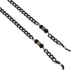 Unisex Schwarze Brillenkette