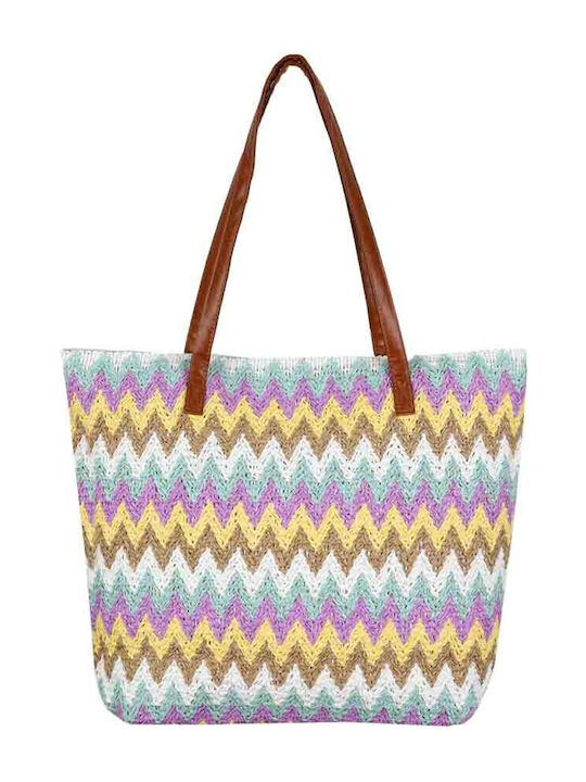 Aquablue Strandtasche Aus Korbweide Mehrfarbig Farbe 2