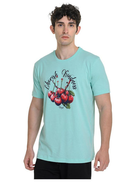 T-shirt Γαλάζιο