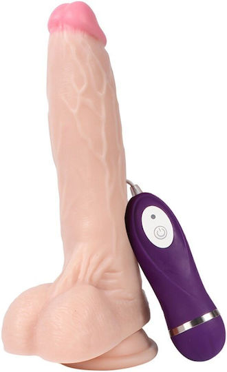 Shequ Holy Dragon Realistisch Vibrator mit Fernbedienung Fleisch