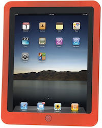 Manhattan Sleeve Σιλικόνης (Apple iPad 2, Apple iPad 3) Κόκκινη