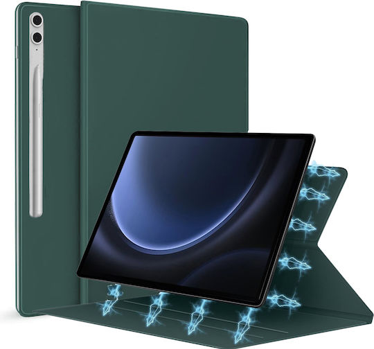 Revomag Flip Cover Greeη (Samsung Galaxy Tab S10+, S9+)