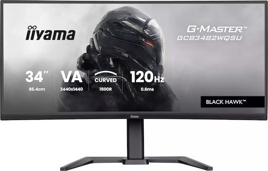 Iiyama GCB3482WQSU-B1 Gaming Monitor Curbat Ultrawide VA HDR 34" QHD 3440x1440