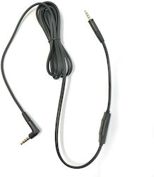 Кабел Sennheiser Rcs400, съвместим със Sennheiser Hd 450bt Hd 400s Hd 4.40 Bt Hd 4.50 Btnc Hd 4.30g Hd 4.30i Mb 360 Uc Микрофон 1.4m Черен