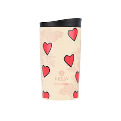 Estia Travel Mug Save The Aegean 350ml Tender Lace Estia Travel Mug Save The Aegean 350ml Tender Lace