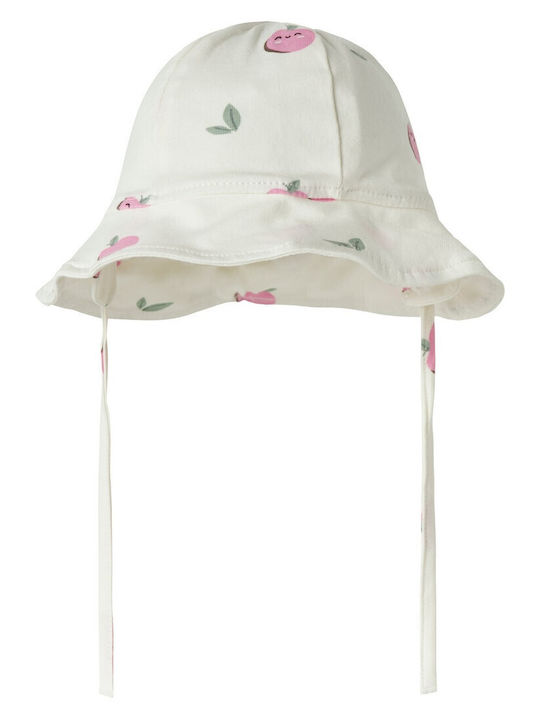 Name It Pălărie Copii Bucket Din Țesătură Albă
