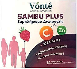 Natural Care Professional Sambuplus 14 Umschläge Erdbeere