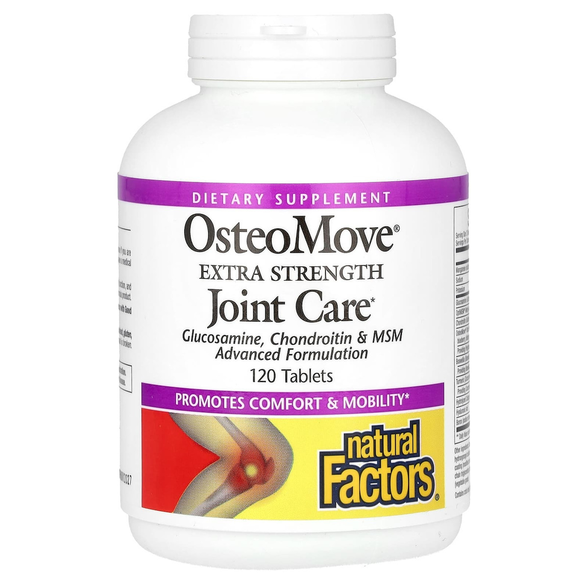 Natural Factors Osteomove Συμπλήρωμα για την Υγεία Αρθρώσεων & Οστών 60 ταμπλέτες