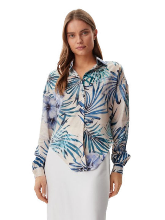 Guess Women's Long Sleeve Shirt W5GH0IWH9C2-P7VM