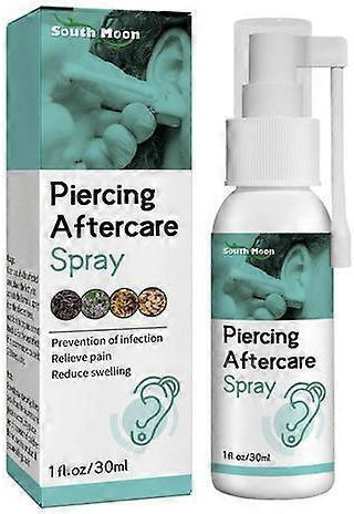 South Moon Spray Pentru Îngrijirea Piercingului Pentru Curățare Urechi 1 Bucată