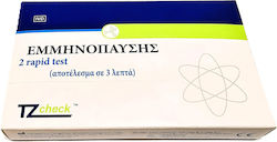 TZ Check FSH Menopause Τεστ Εμμηνόπαυσης 2τμχ