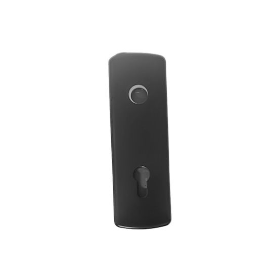 Cylinder Rosette Door Black Nero Black Disec Ki1903p 1754-cy