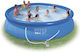 Intex Скръгъл Басейн PVC 3853л Надуваем 305x76с...