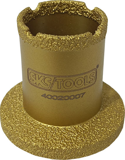SKS Tools Ποτηροτρύπανo Ξηρής Κοπής με Διάμετρο από 35mm έως 55mm για Πλακάκι