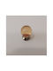 Knopf Möbelgriff aus Glas Honey Glossy - Gold Ø25mm 019583 1Stück