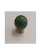 Knob Furniture made of Wooden Green Gold 019605 1pcs