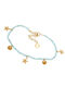 Arteon Women's Bracelet Chain made of Silver Gold Plated