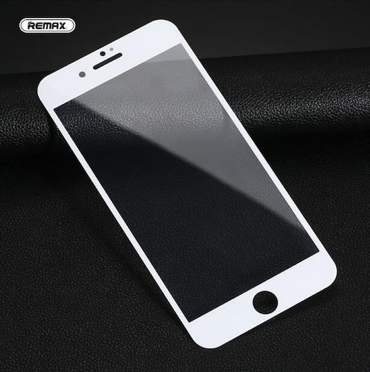 Remax 0.15mm Full Face Tempered Glass White (iPhone 6 / 6s)