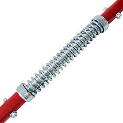Deuba Tow Bar with Tensile Strength up to 2 Tons 1.8m Red