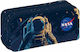 NASA Pencil Case Barrel with 2 Compartments