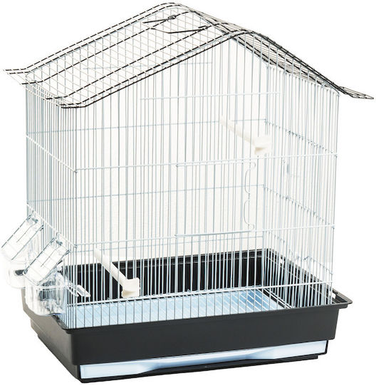 MrZoo Κλουβί Πτηνών Lena 43x30.5x48εκ. Μαύρο