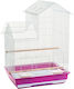 MrZoo Bird Cage Martha 47.5x36x68cm. Purple