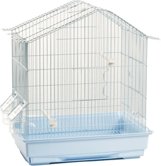 MrZoo Κλουβί Πτηνών Lena 43x30.5x48εκ. Λευκό