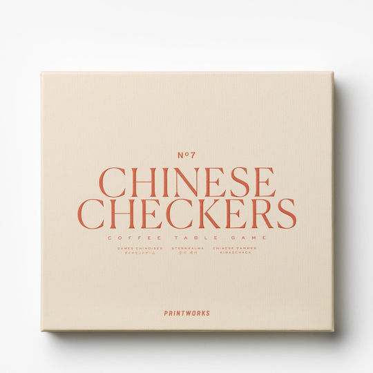Επιτραπέζιο Παιχνίδι Chinese Checkers για 1-6 Παίκτες 4+ Ετών (EN) Printworks
