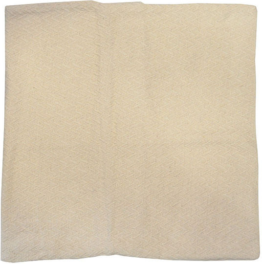 Decorative Pillow Case Ecru 50x50cm