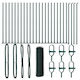 vidaXL Garden Fencing Material 13pcs Green