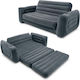 Intex Inflatable Sofa for 2 People Gray 234x203cm