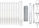 vidaXL Plasă de sârmă Galvanizat Module Gri 0.8x25m