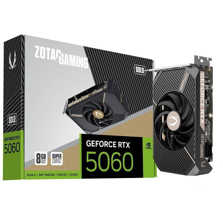 Zotac GeForce RTX 5060 8GB GDDR7 Solo Κάρτα Γραφικών