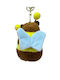 Plush Capybara Keychain Spool