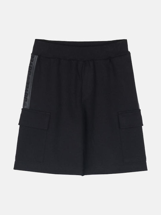 Παιδικό Σορτς/Βερμούδα Υφασμάτινο Μαύρη