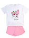 Kids' Set with Shorts Summer 2pcs White