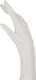 Latex Examination Gloves Powdered White 100pcs