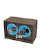 2-Position Watch Winder USB Charging Blue LED