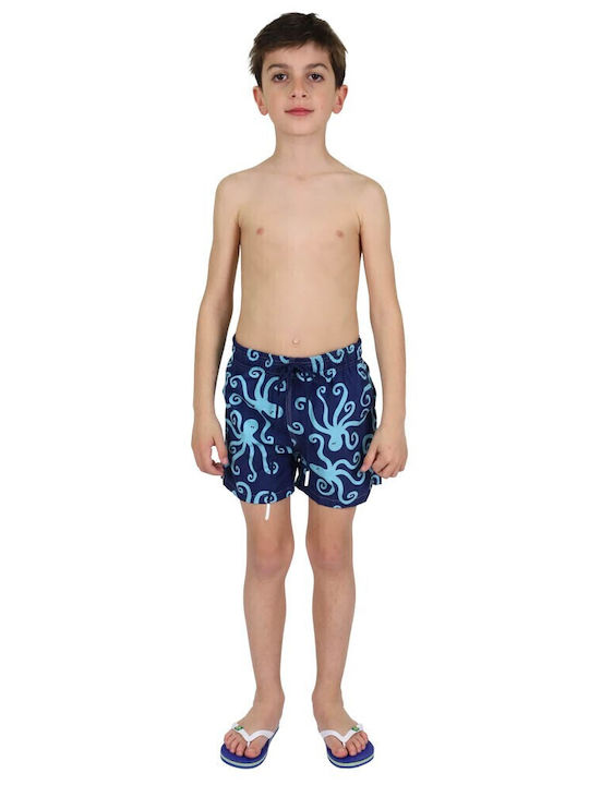 Waves Kids Swimwear Swim Shorts Blue
