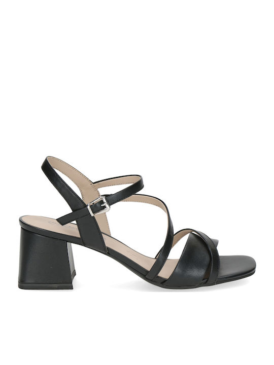Caprice Din piele Sandale Negre
