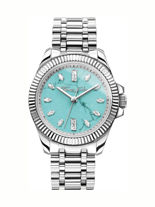 Thomas Sabo Damen Uhr mit Silber Metallarmband Skroutz Germany