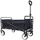 Klappbarer Strandtouristenwagen 72x44x50cm Griff