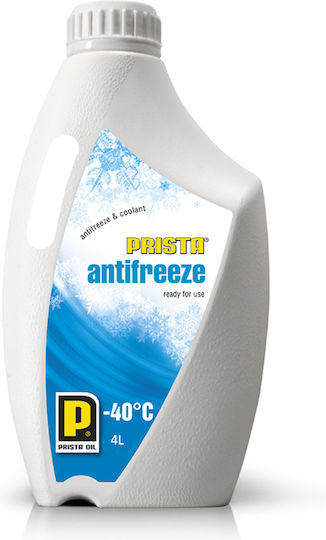 Prista Ready for Use Engine Coolant for Motorcycle -40°C Gold 4lt