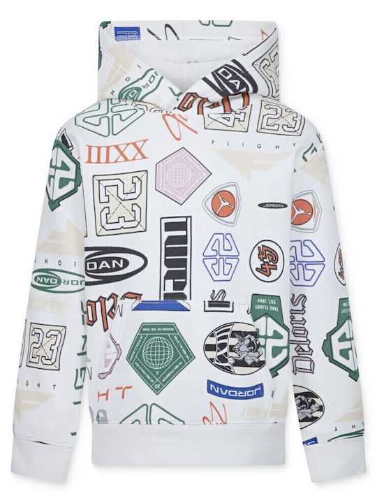 Fleece Hoodies Nike White Hoodie Junior Nike Swoosh Club Fleece