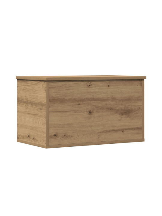 Aufbewahrungsbox mit Deckel Künstliches Eichenholz 60x35x35 cm Aufbewahrungsbox mit Deckel Künstliches Eichenholz 60x35x35 cm