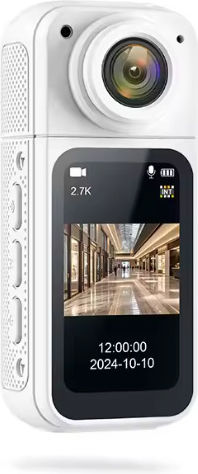 3164463 Action Camera 2K με Οθόνη 1.5" Μαύρη